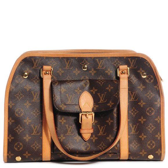 This is a Louis Vuitton Sac Baxter PM Dog Carrier - Picture 1 of 13